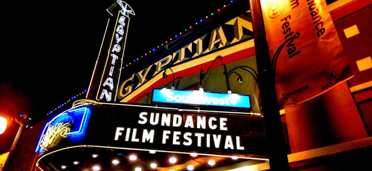 Sundance Film Festival Billing on Egyptian Theater Marquee